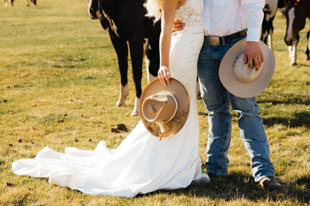 Little Smoke Hat Bridal Detail Photos